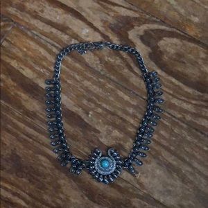 Free people turquoise choker